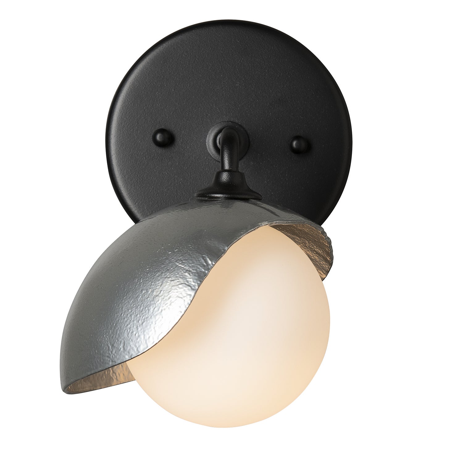 Hubbardton Forge - 201372-SKT-10-85-GG0711 - One Light Bath Sconce - Brooklyn - Black