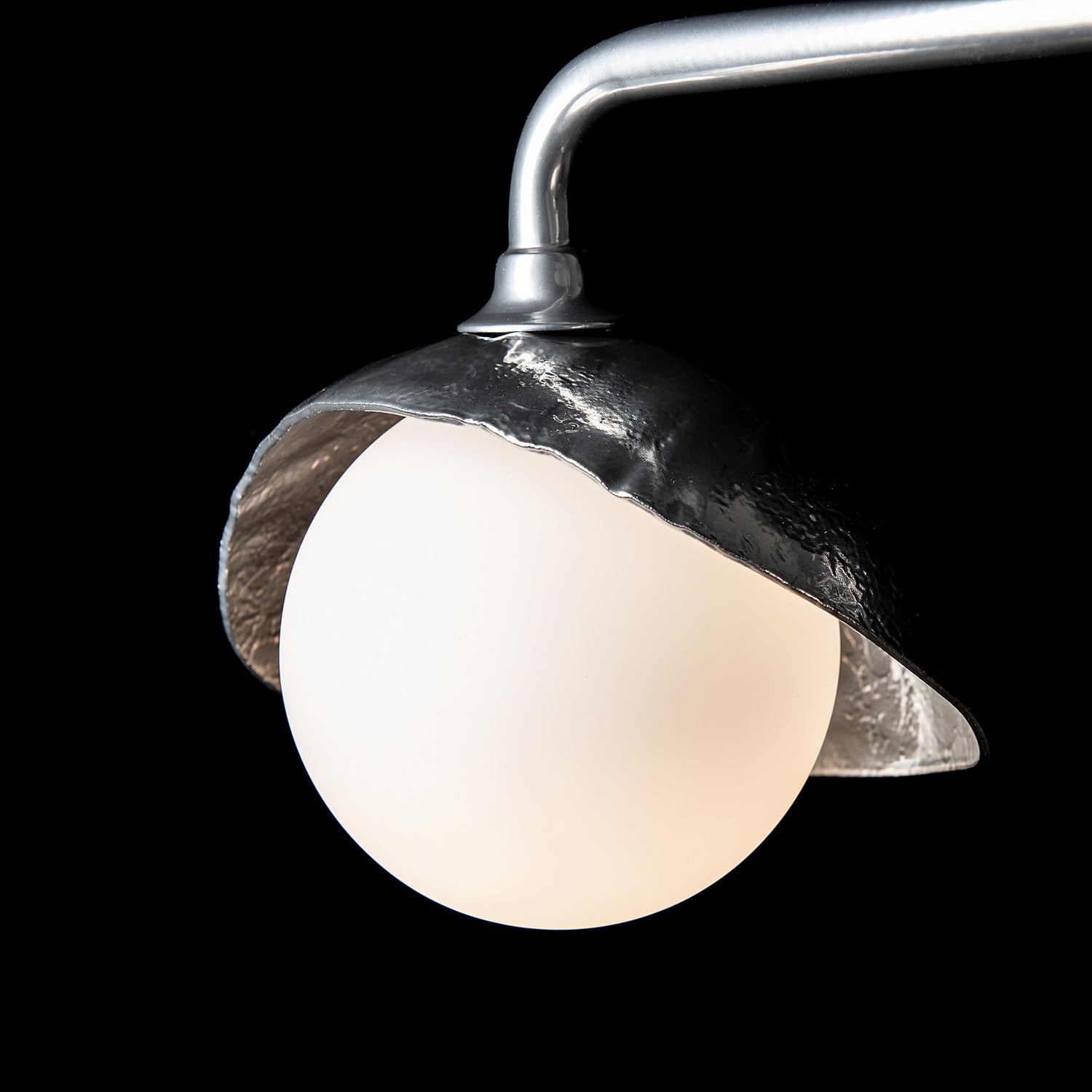 Hubbardton Forge - 201373-SKT-85-85-GG0711 - Brooklyn 3-Light Single Shade Bath Sconce - Brooklyn - Sterling