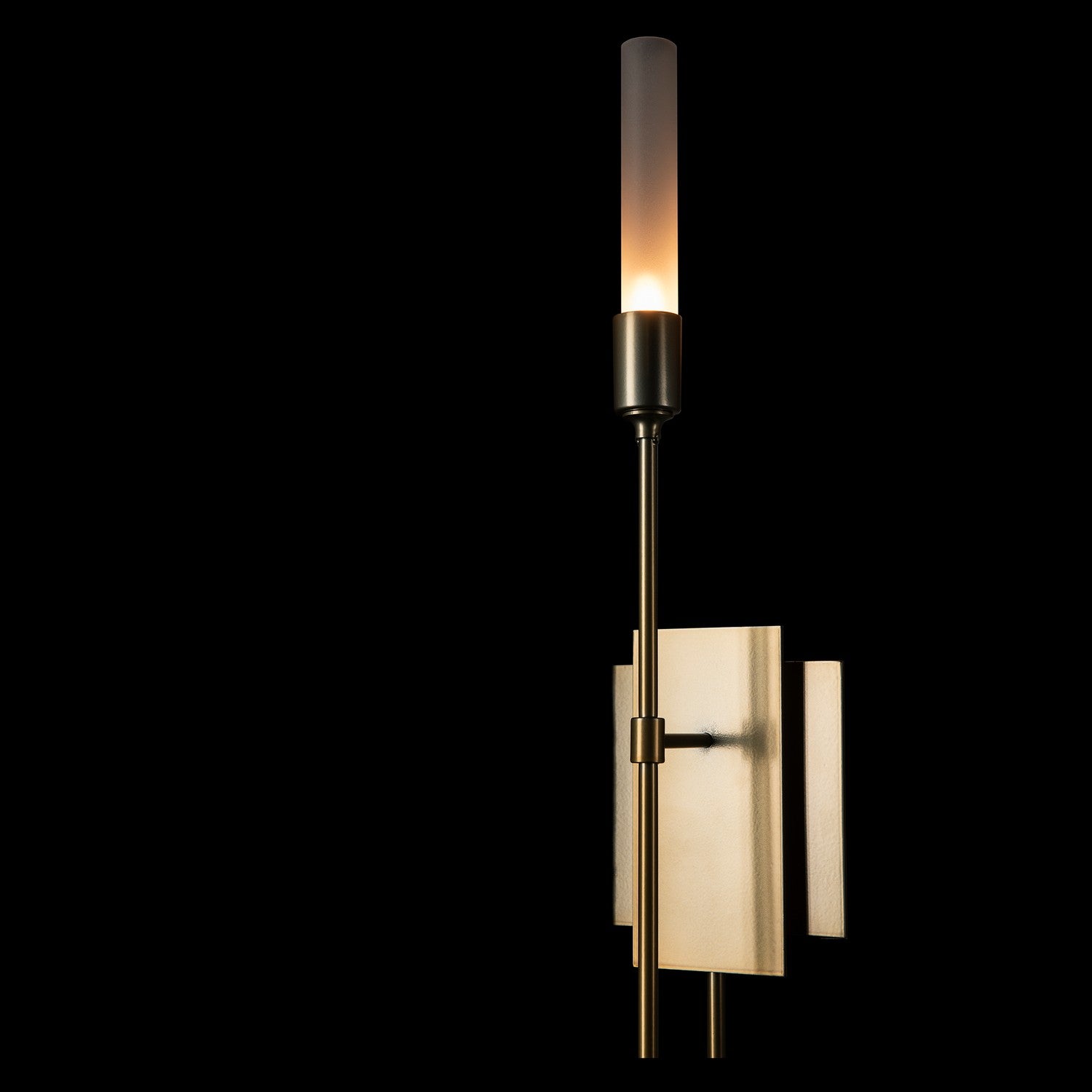 Hubbardton Forge - 203050-SKT-86 - One Light Wall Sconce - Lisse - Modern Brass