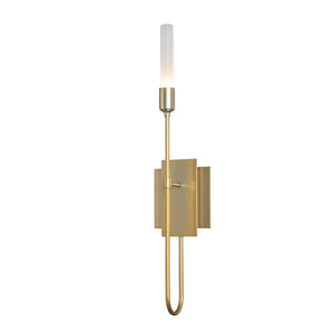 Hubbardton Forge - 203050-SKT-86 - One Light Wall Sconce - Lisse - Modern Brass