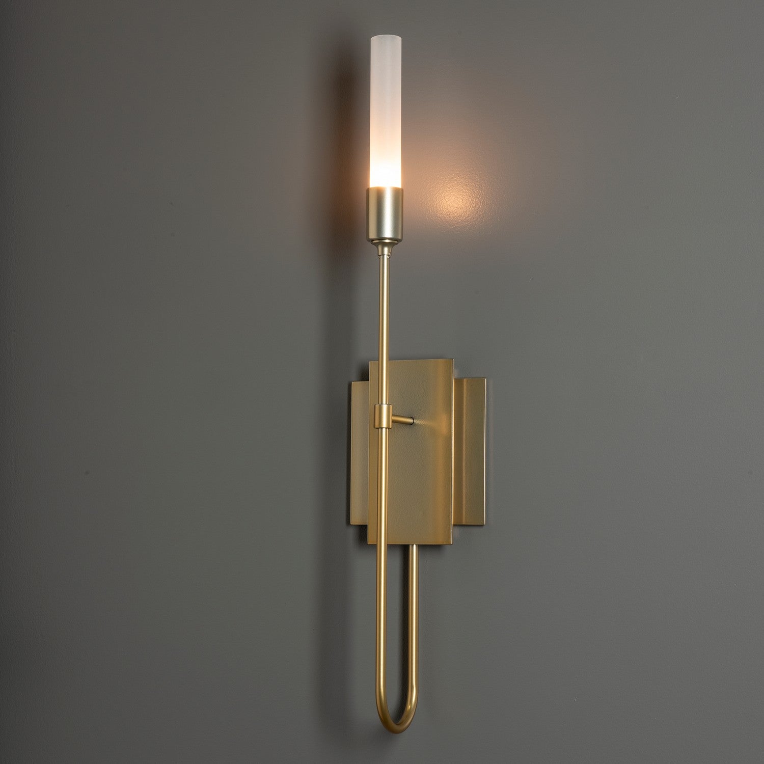 Hubbardton Forge - 203050-SKT-86 - Lisse 1 Light Sconce - Lisse - Modern Brass