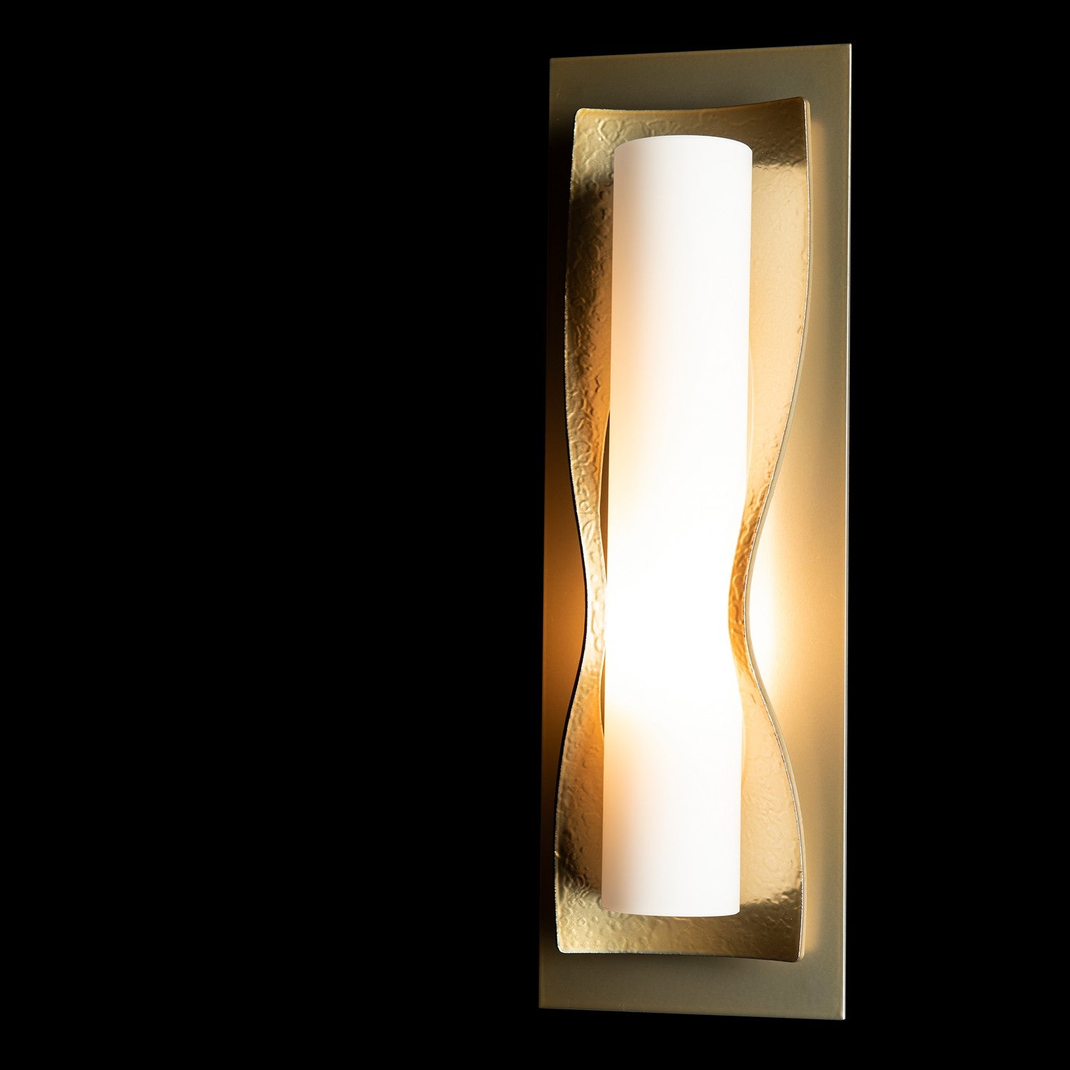 Hubbardton Forge - 204790-SKT-86-GG0301 - One Light Wall Sconce - Dune - Modern Brass