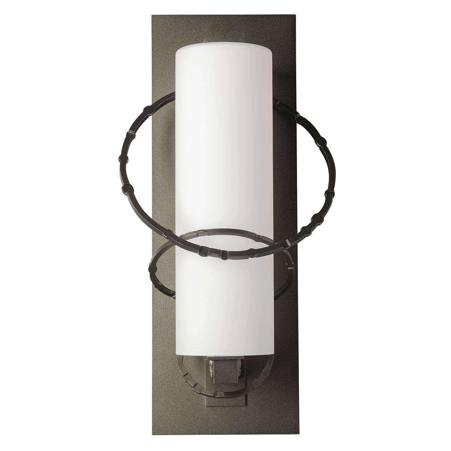 Hubbardton Forge - 302401-SKT-14-GG0066 - One Light Outdoor Wall Sconce - Olympus - Coastal Oil Rubbed Bronze