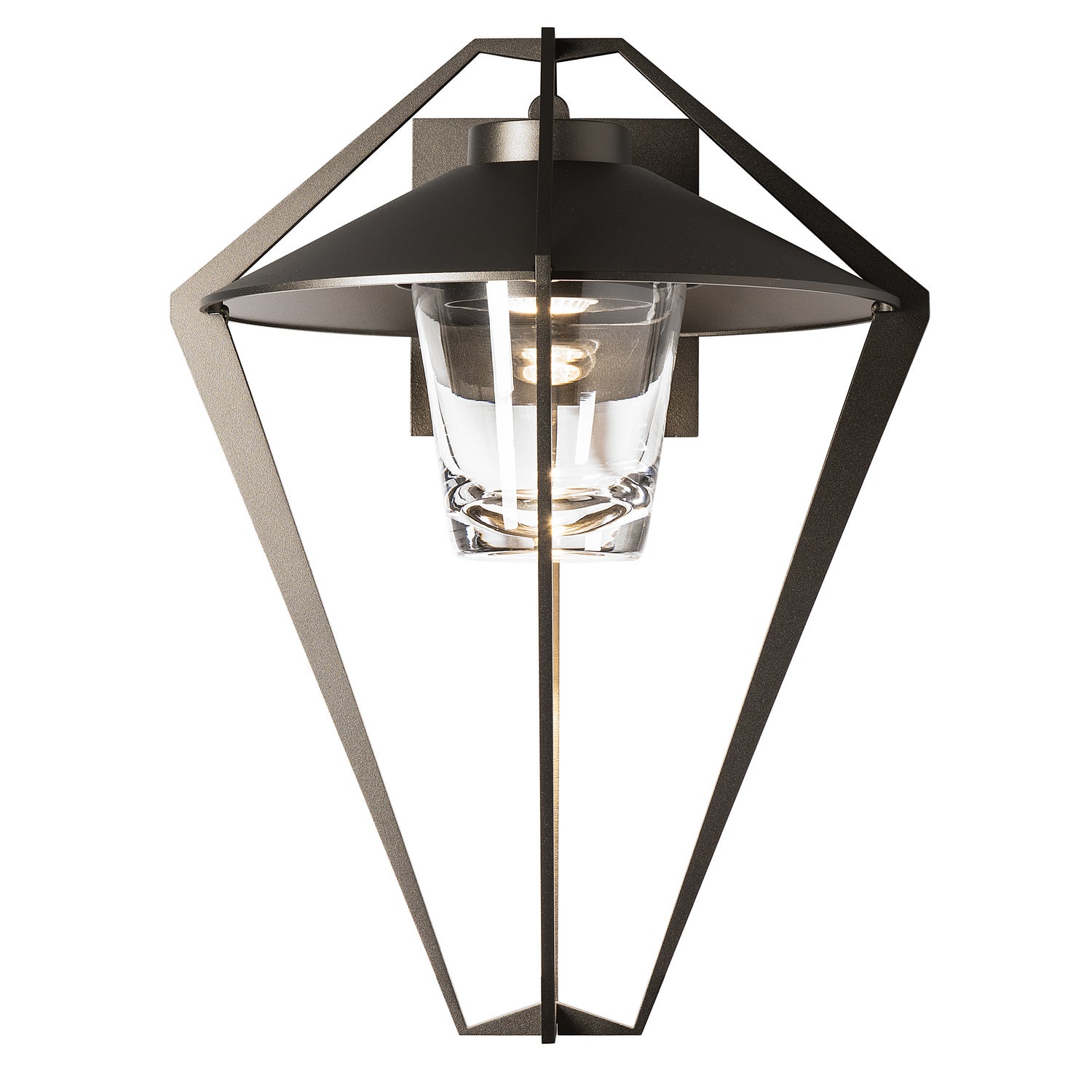 Hubbardton Forge - 302651-SKT-14-ZM0726 - One Light Outdoor Wall Sconce - Stellar - Coastal Oil Rubbed Bronze