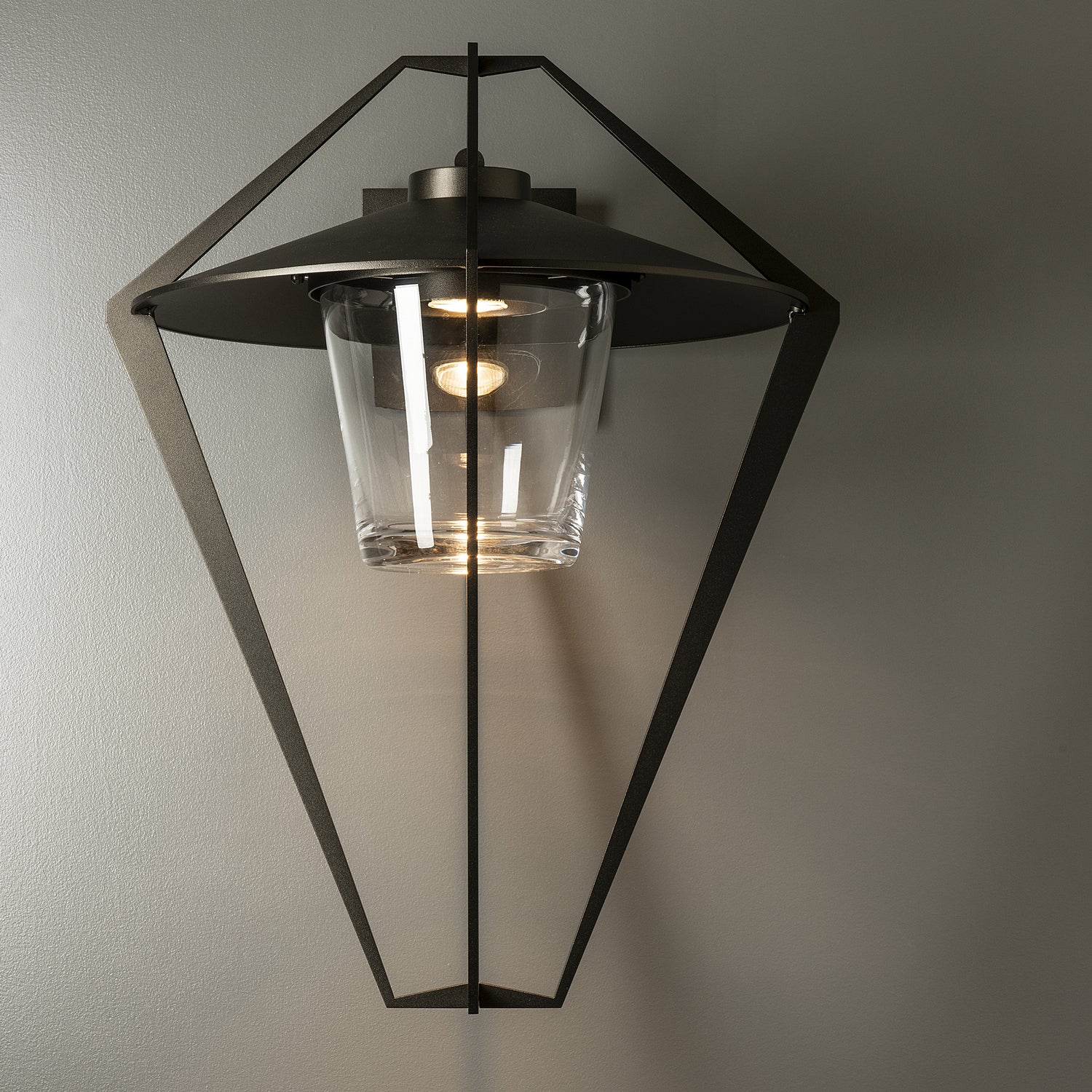 Hubbardton Forge - 302652-SKT-14-ZM0727 - Stellar Large Outdoor Sconce - Stellar - Coastal Oil Rubbed Bronze