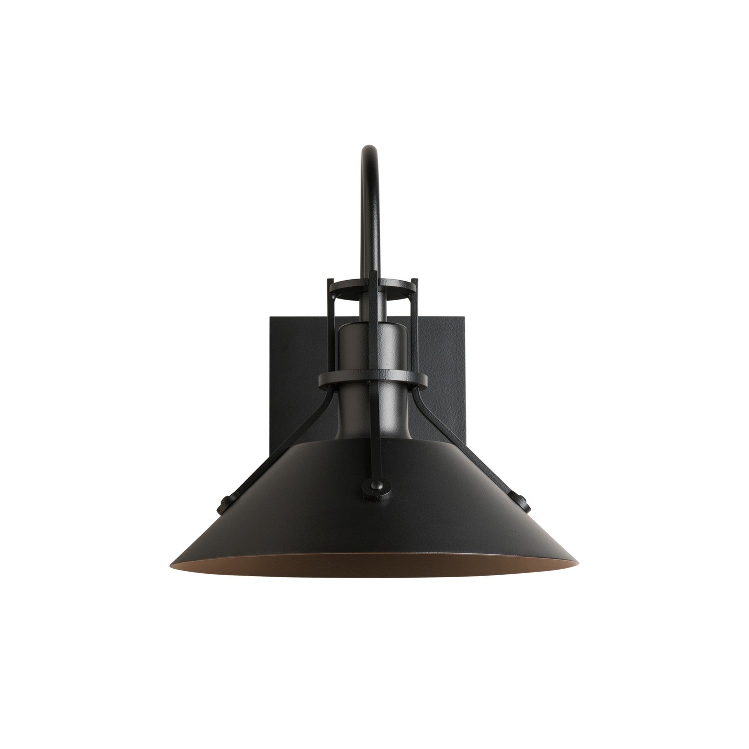 Hubbardton Forge - 302711-SKT-80 - One Light Outdoor Wall Sconce - Henry - Coastal Black