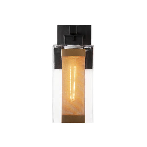Hubbardton Forge - 304852-SKT-80-70-ZM0093 - One Light Outdoor Wall Sconce - Polaris - Coastal Black