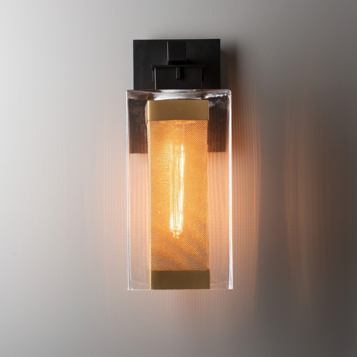 Hubbardton Forge - 304852-SKT-80-70-ZM0093 - Polaris Outdoor Medium Sconce - Polaris - Coastal Black
