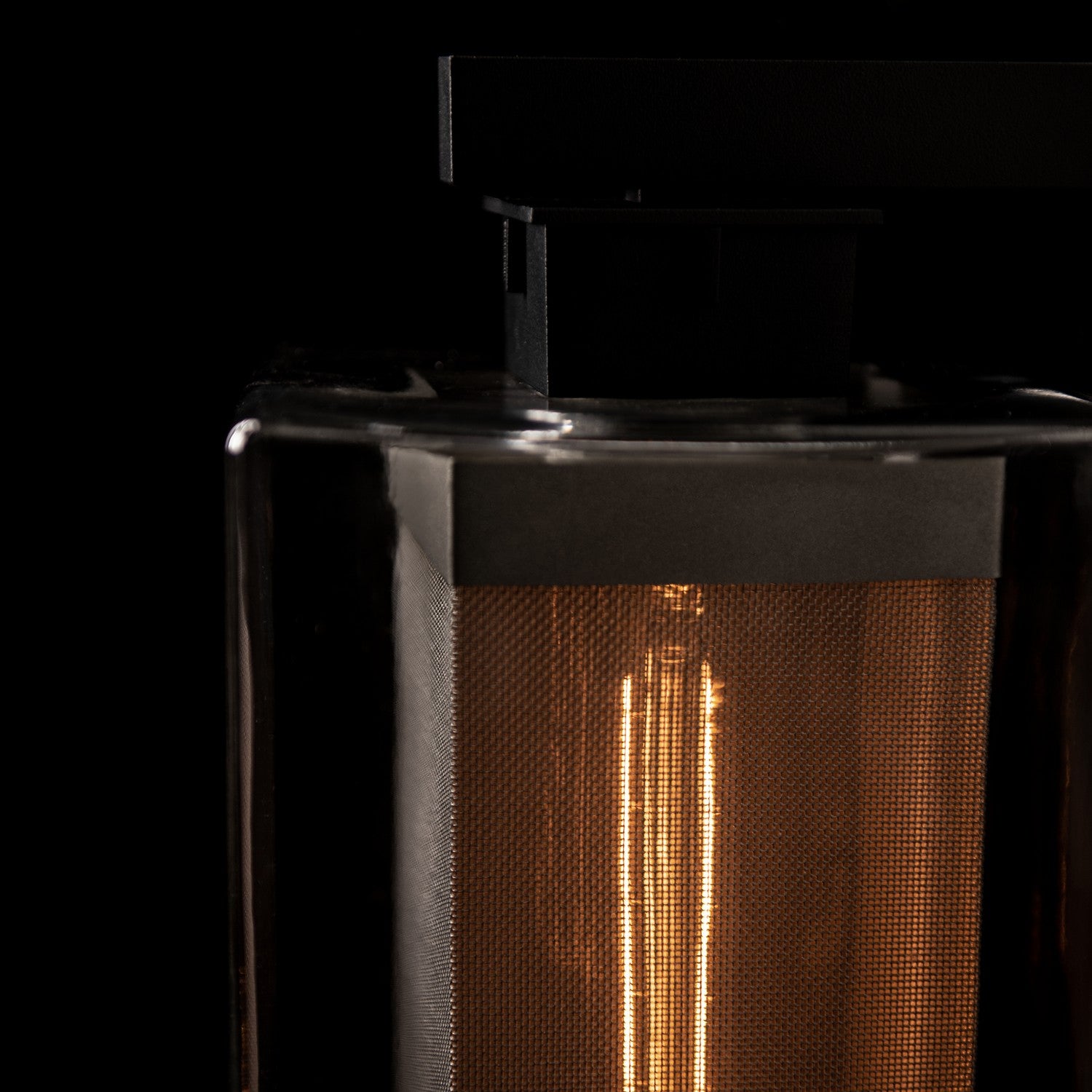 Hubbardton Forge - 304854-SKT-80-72-ZM0707 - Polaris Outdoor Large Sconce - Polaris - Coastal Black