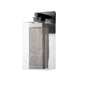 Hubbardton Forge - 304854-SKT-80-72-ZM0707 - One Light Outdoor Wall Sconce - Polaris - Coastal Black
