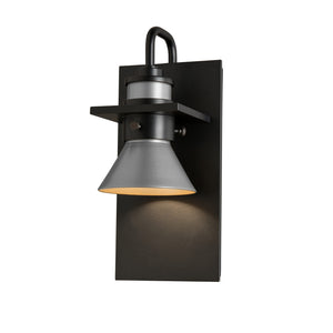 Hubbardton Forge - 307716-SKT-80-78 - One Light Outdoor Wall Sconce - Erlenmeyer - Coastal Black