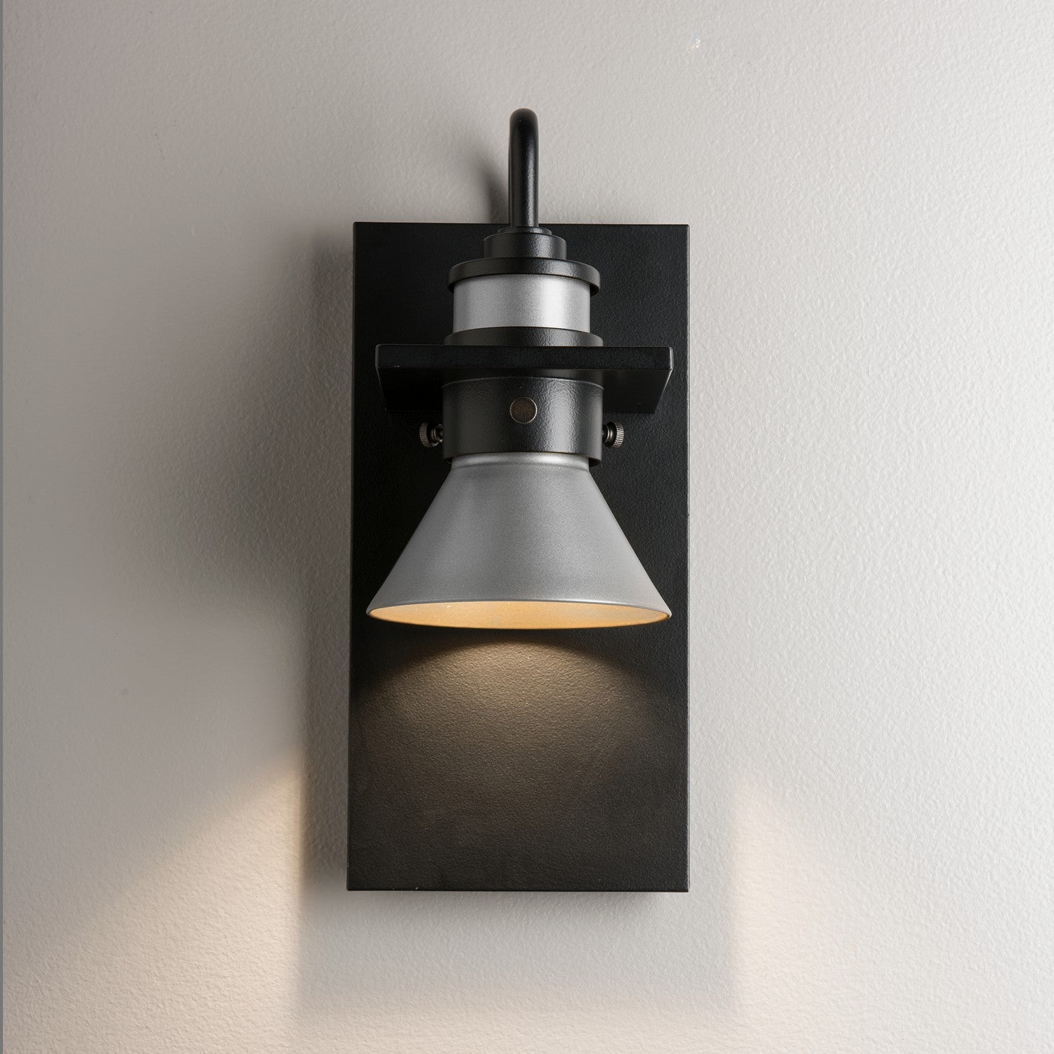 Hubbardton Forge - 307716-SKT-80-78 - Erlenmeyer Dark Sky Friendly Outdoor Sconce - Erlenmeyer - Coastal Black