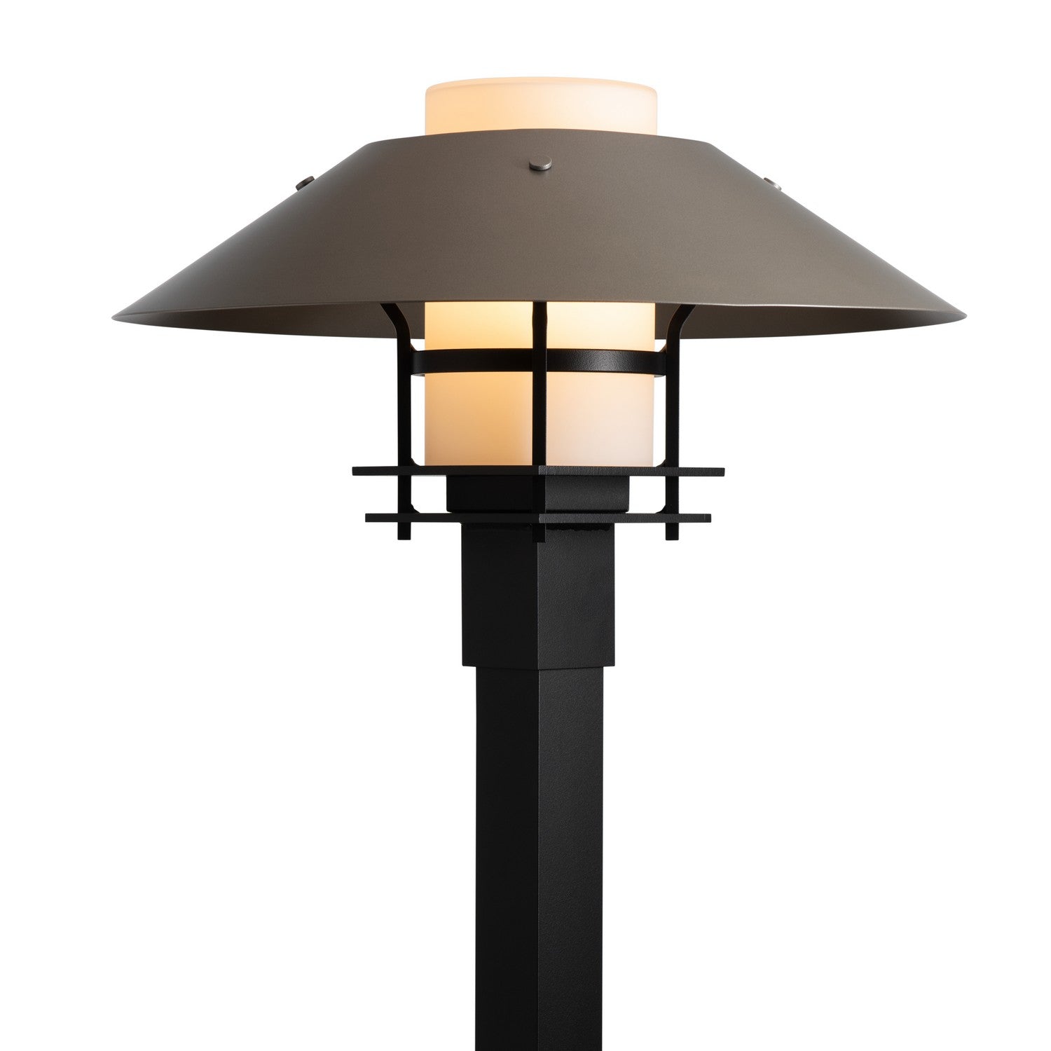 Hubbardton Forge - 344227-SKT-80-78-GG0026 - Henry Outdoor Post Light - Henry - Coastal Black