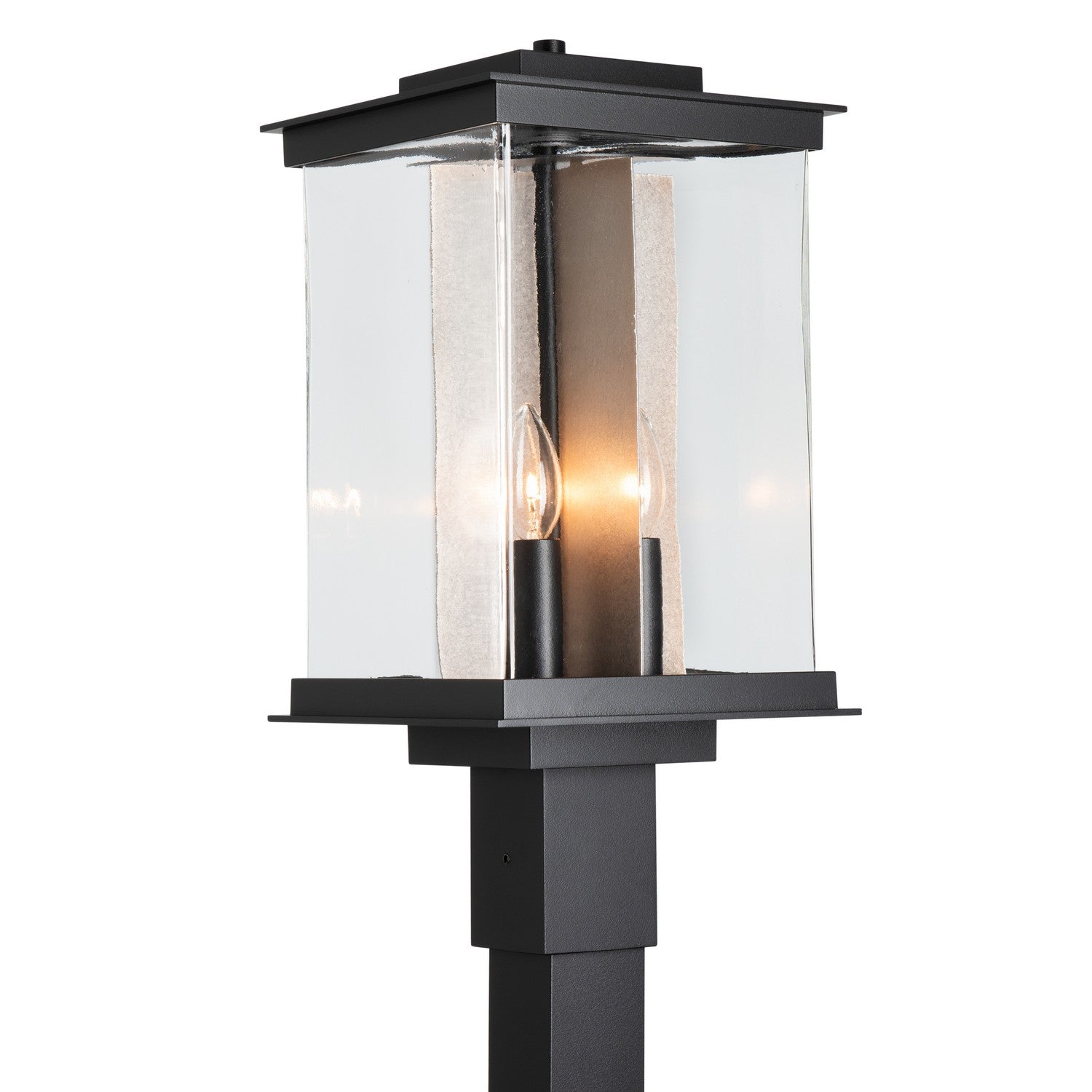 Hubbardton Forge - 344840-SKT-80-83-ZM0703 - Kingston Outdoor Post Light - Kingston - Coastal Black