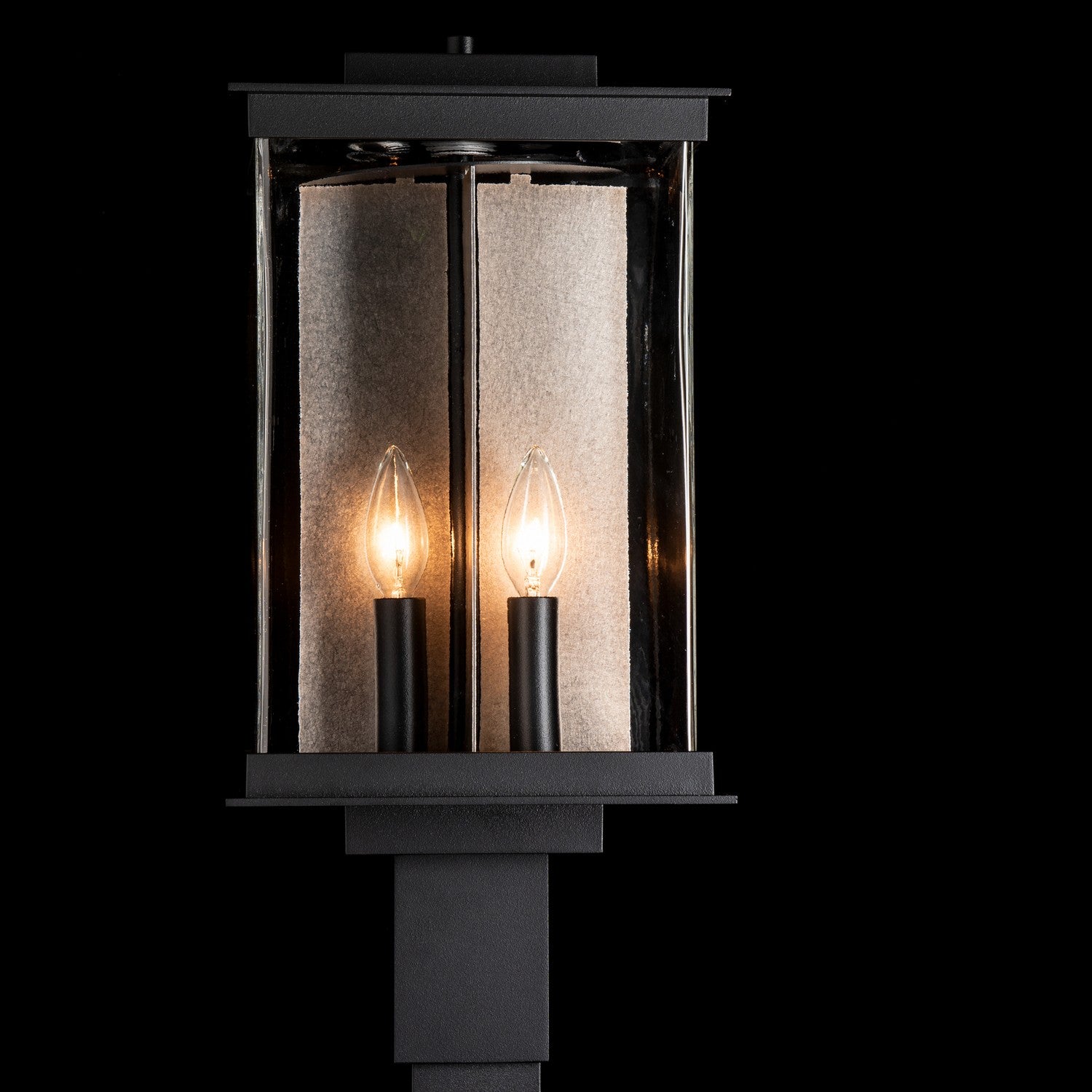 Hubbardton Forge - 344840-SKT-80-83-ZM0703 - Kingston Outdoor Post Light - Kingston - Coastal Black