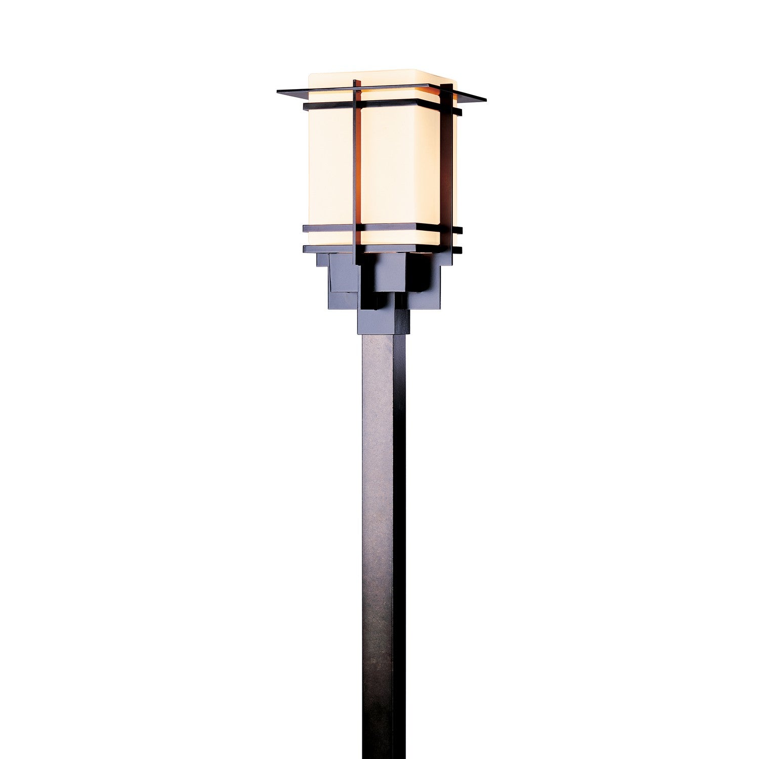 Hubbardton Forge - 346013-SKT-80-GG0084 - One Light Outdoor Post Mount - Tourou - Coastal Black