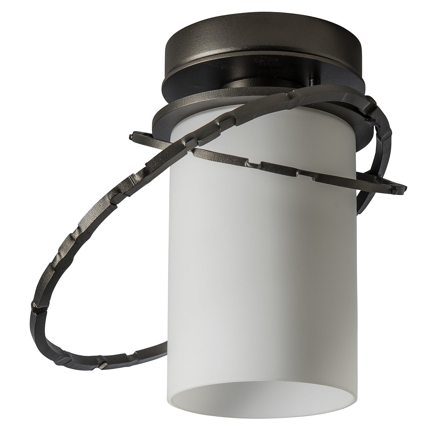 Hubbardton Forge - 352401-SKT-14-GG0160 - One Light Outdoor Semi-Flush Mount - Olympus - Coastal Oil Rubbed Bronze