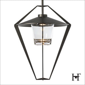 Hubbardton Forge - 362651-SKT-MULT-14-ZM0727 - One Light Outdoor Pendant/Semi-Flush - Stellar - Coastal Oil Rubbed Bronze