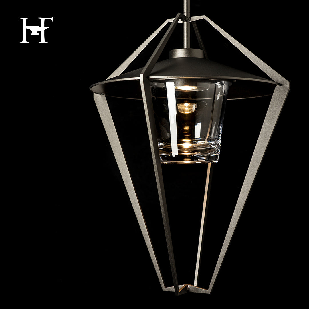 Hubbardton Forge - 362651-SKT-MULT-14-ZM0727 - One Light Outdoor Pendant/Semi-Flush - Stellar - Coastal Oil Rubbed Bronze