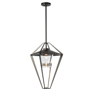 Hubbardton Forge - 362651-SKT-MULT-14-ZM0727 - One Light Outdoor Pendant/Semi-Flush - Stellar - Coastal Oil Rubbed Bronze