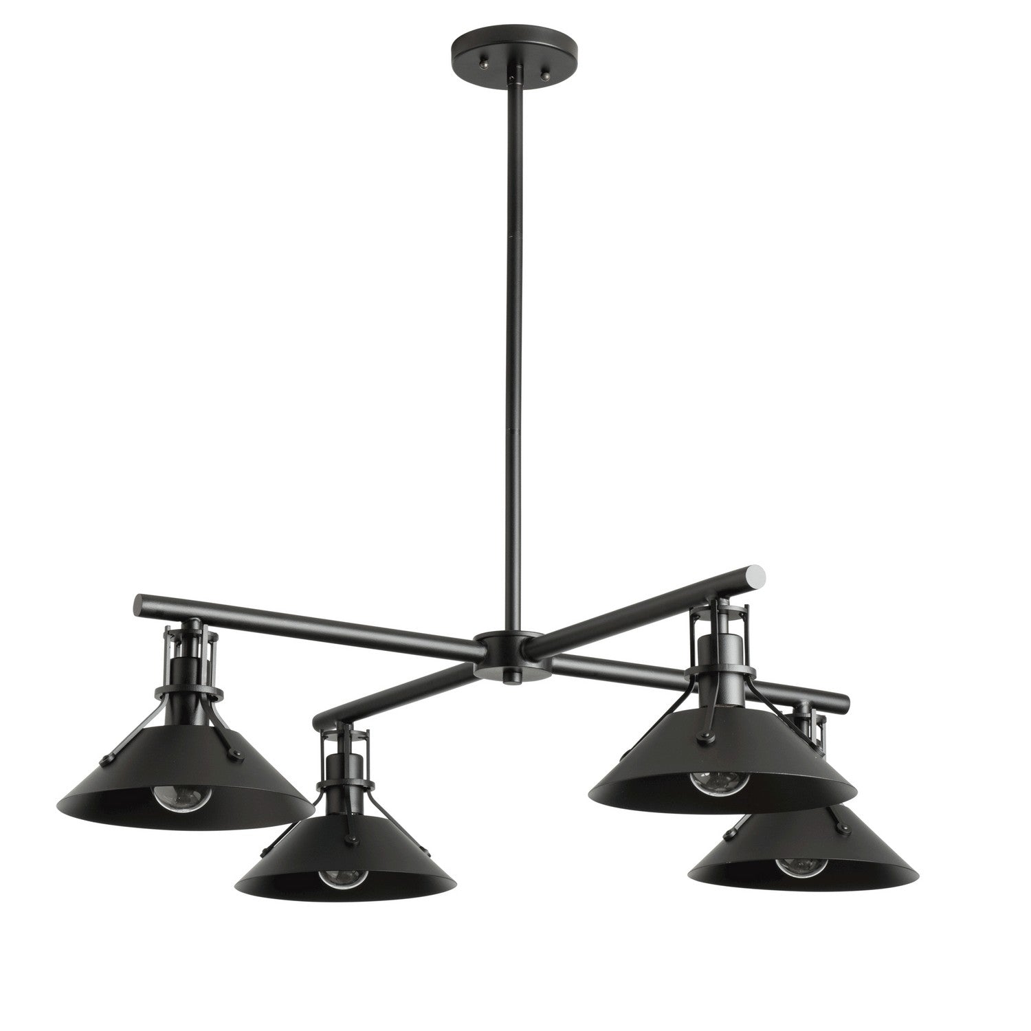 Hubbardton Forge - 364210-SKT-MULT-80 - Four Light Outdoor Pendant - Henry - Coastal Black