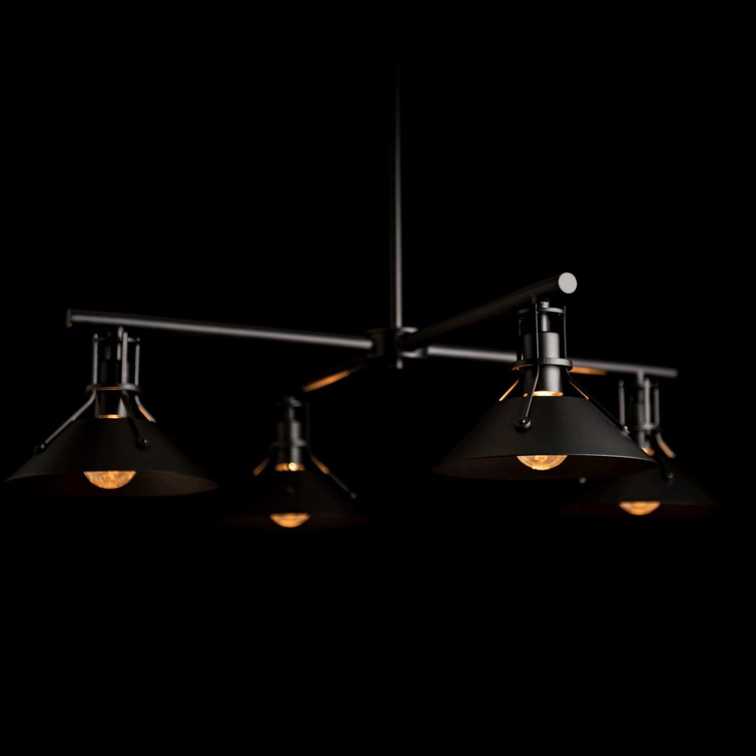 Hubbardton Forge - 364210-SKT-MULT-80 - Four Light Outdoor Pendant - Henry - Coastal Black