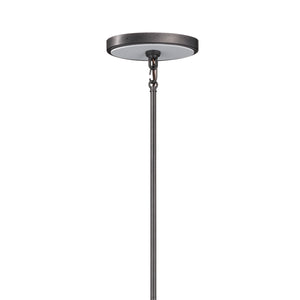 Kichler - 52457AVI - Eight Light Linear Chandelier - Freesia - Anvil Iron