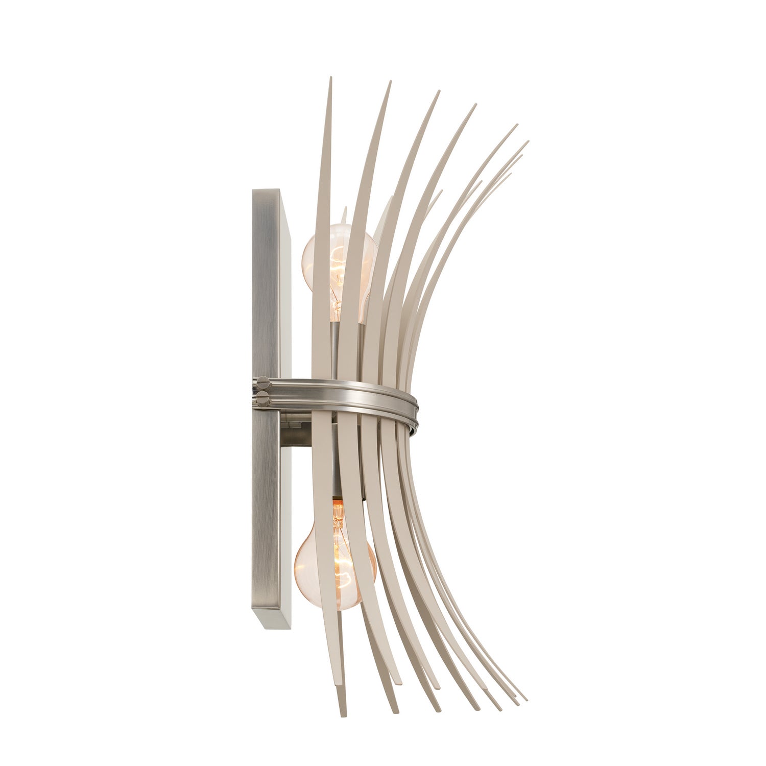 Kichler - 52461NI - Two Light Wall Sconce - Baile - Brushed Nickel