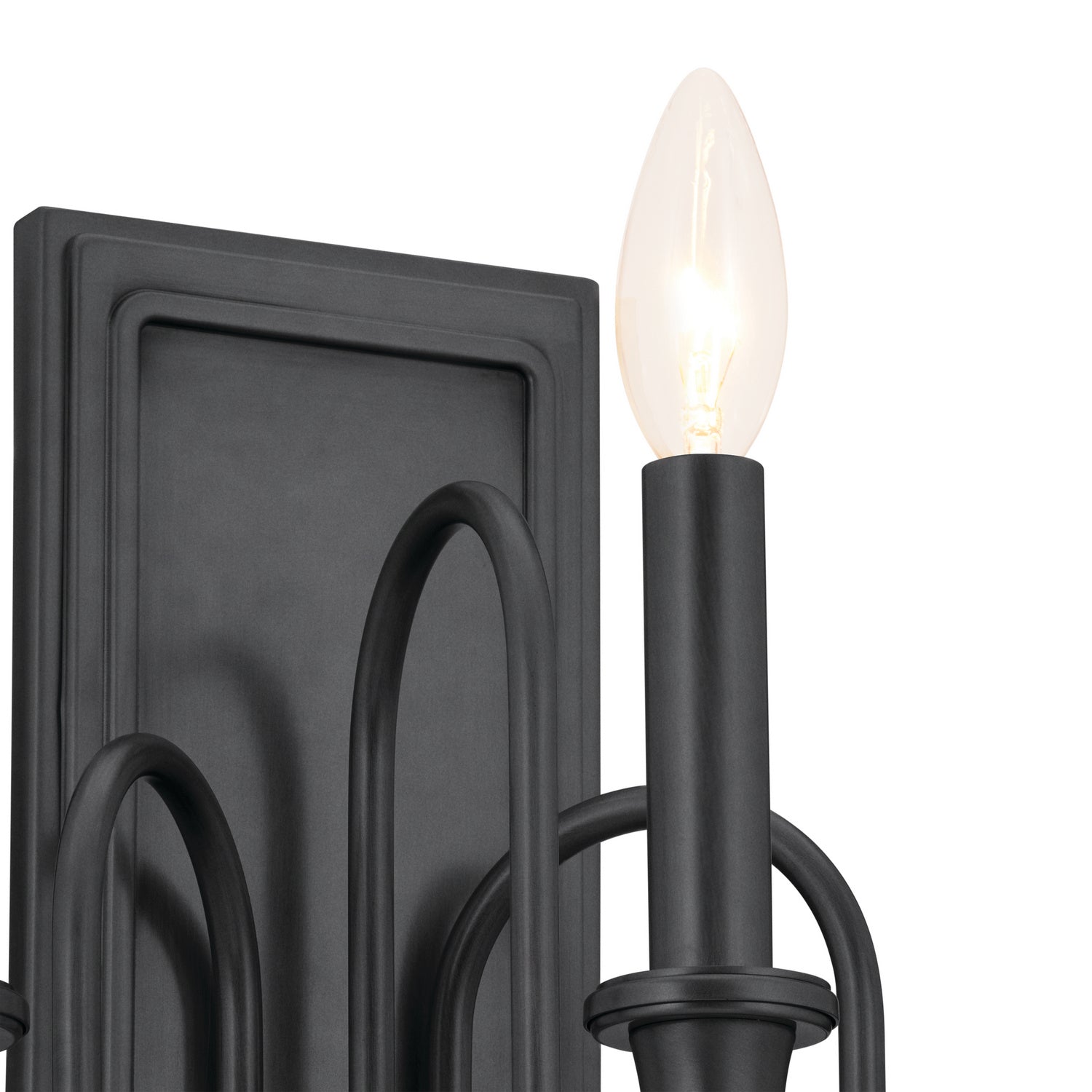 Kichler - 52473BK - Three Light Wall Sconce - Karthe - Black