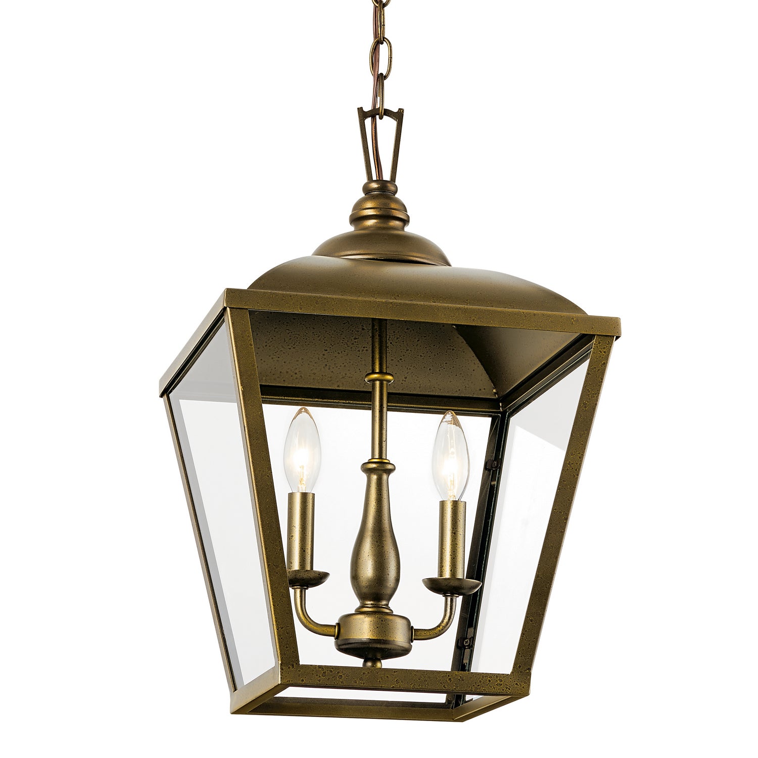 Kichler - 52474CHZ - Two Light Pendant - Dame - Character Bronze