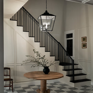 Kichler - 52475AVI - Four Light Foyer Pendant - Dame - Anvil Iron