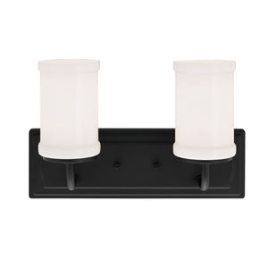 Kichler - 55130BKT - Two Light Bath - Vetivene - Textured Black