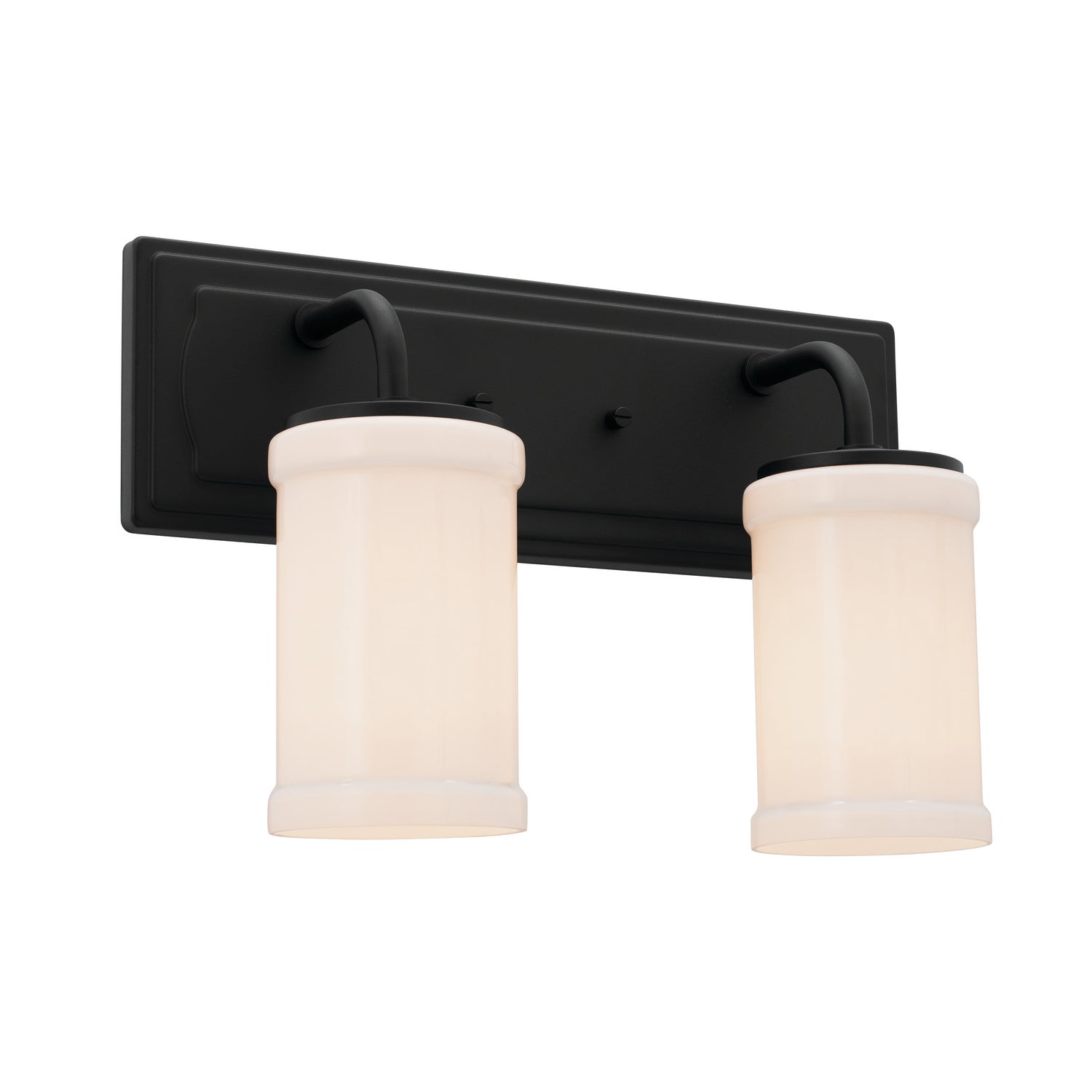 Kichler - 55130BKT - Two Light Bath - Vetivene - Textured Black