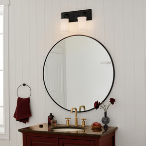 Kichler - 55130BKT - Two Light Bath - Vetivene - Textured Black