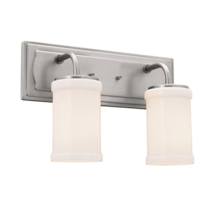 Kichler - 55130CLP - Two Light Bath - Vetivene - Classic Pewter