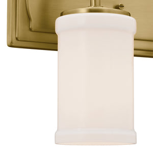 Kichler - 55130NBR - Two Light Bath - Vetivene - Natural Brass