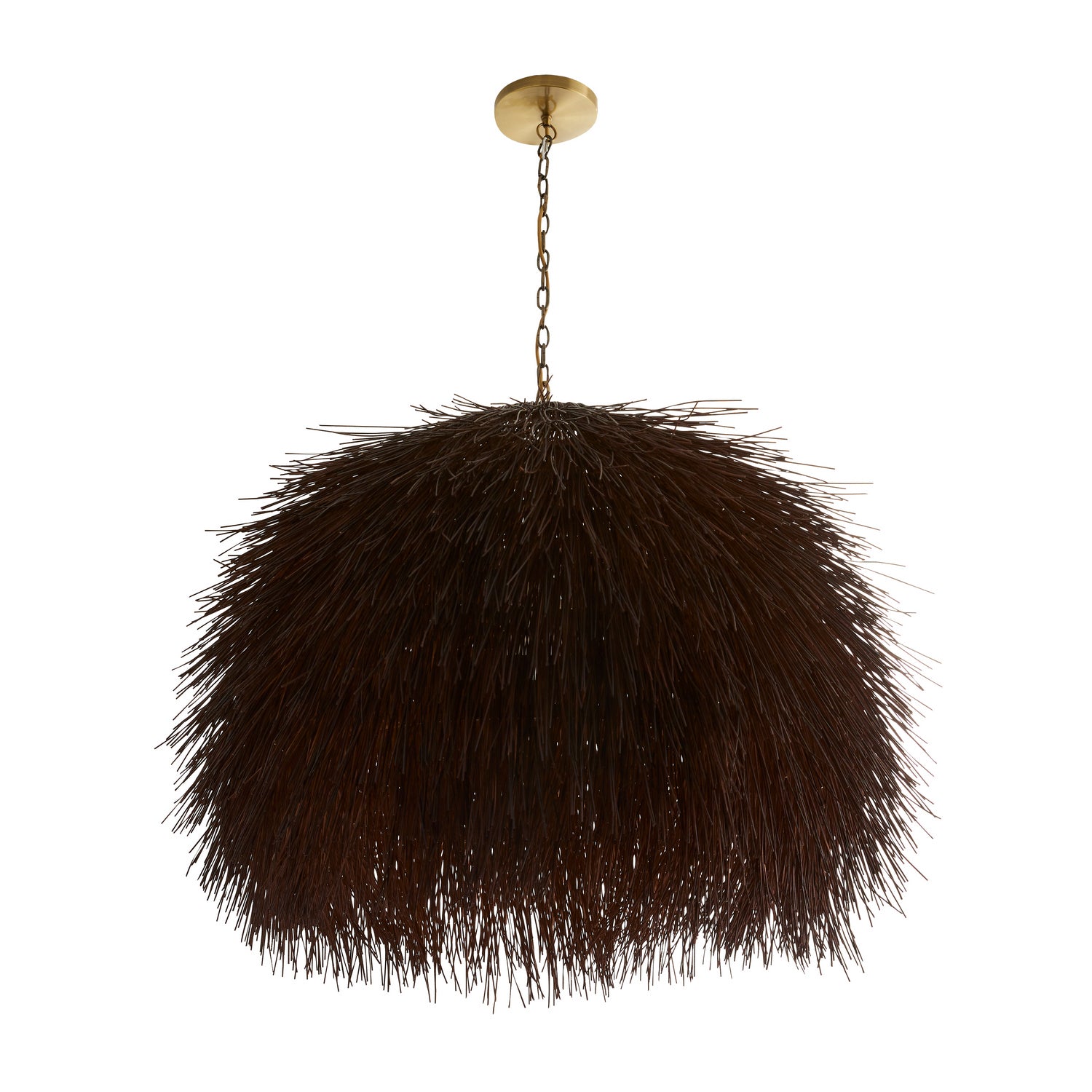 Arteriors - 45117 - One Light Pendant - Jana - Dark Brown