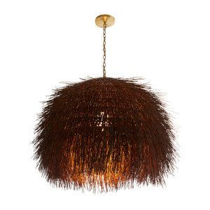 Arteriors - 45117 - One Light Pendant - Jana - Dark Brown