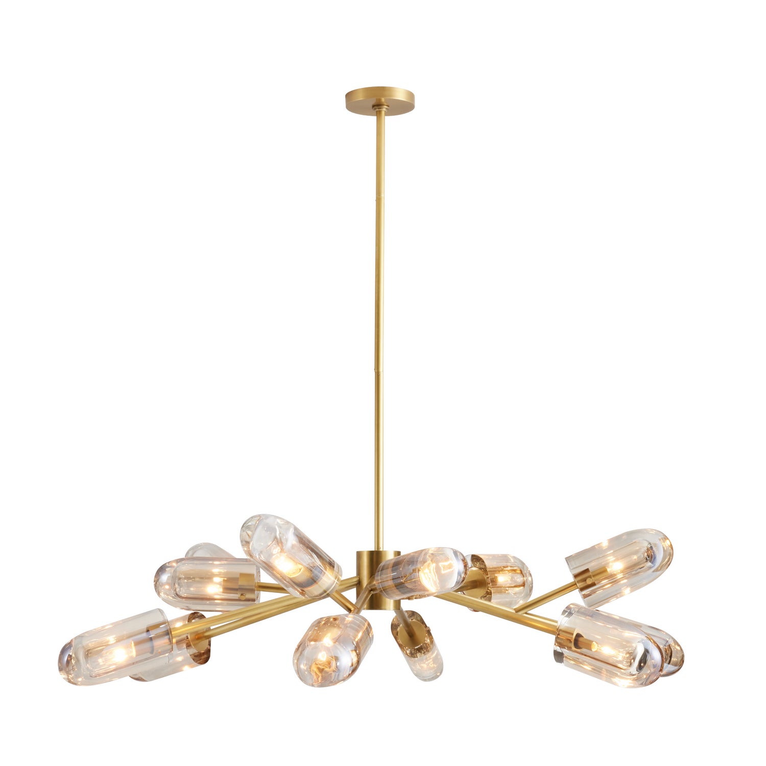 Arteriors - 89067 - 12 Light Chandelier - Javier - Champagne