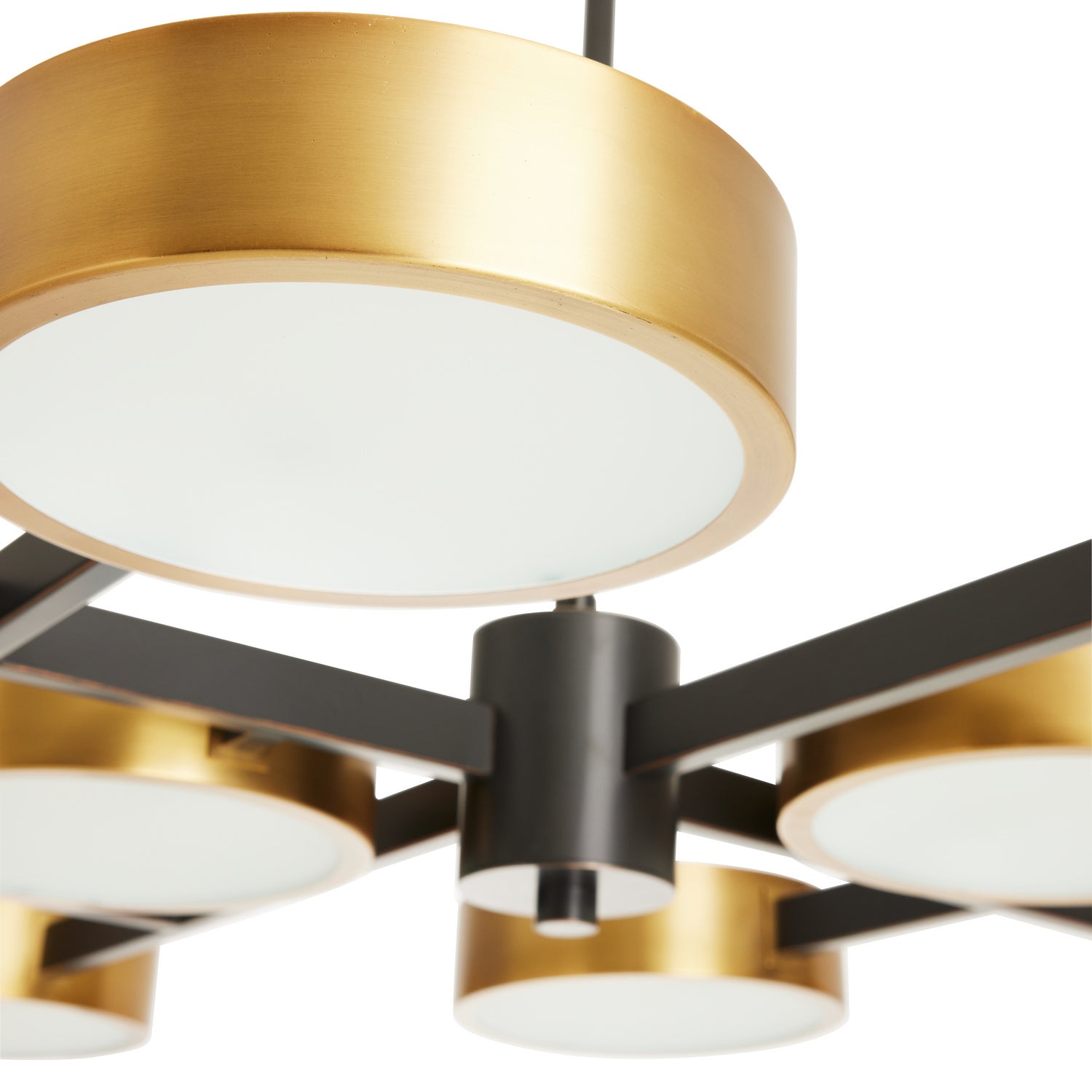 Arteriors - 89108 - Ten Light Chandelier - Linus - Antique Brass