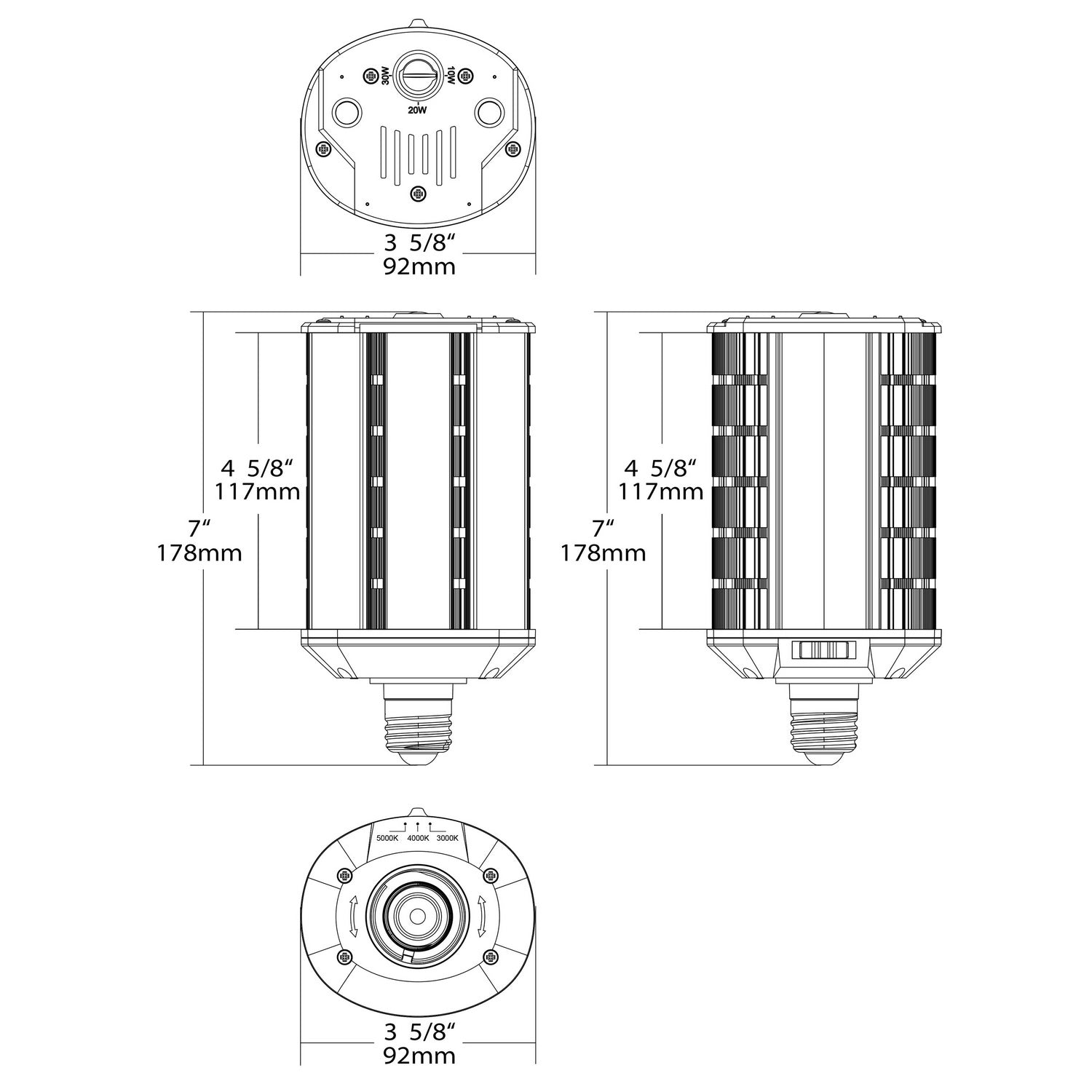 Satco - S28980 - Light Bulb - White