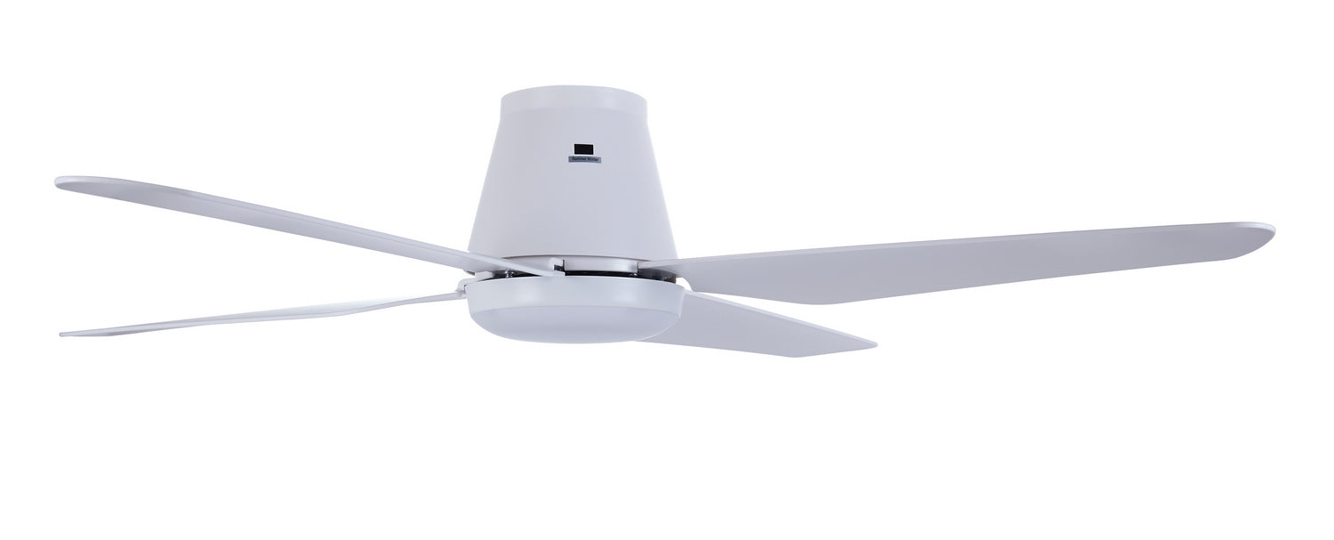 Beacon Lighting - 21300101 - 52``Ceiling Fan - Aria Hugger - Matte White