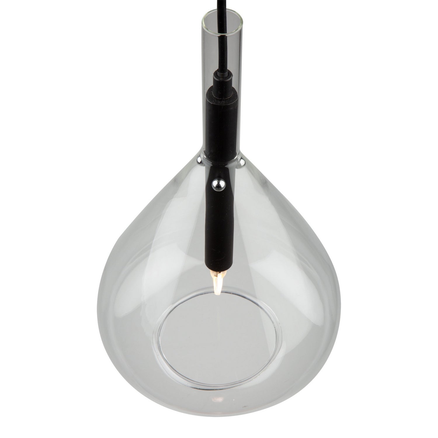 Artcraft - AC11161BK - One Light Pendant - Conic - Black