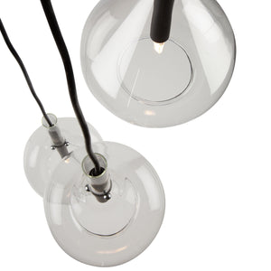 Artcraft - AC11163BK - Three Light Pendant - Conic - Black