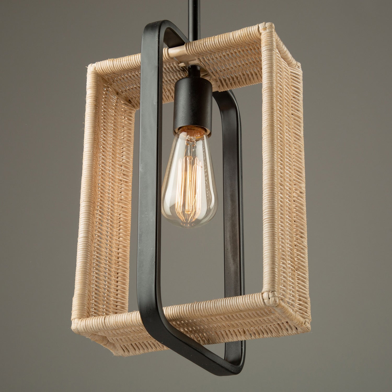 Artcraft - AC11711BK - One Light Pendant - Perris - Black