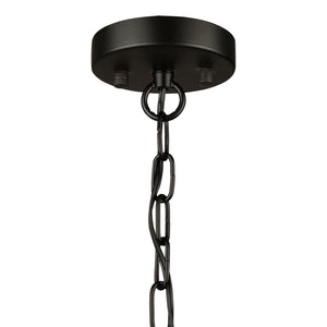 Artcraft - AC11713BK - Three Light Chandelier - Perris - Black