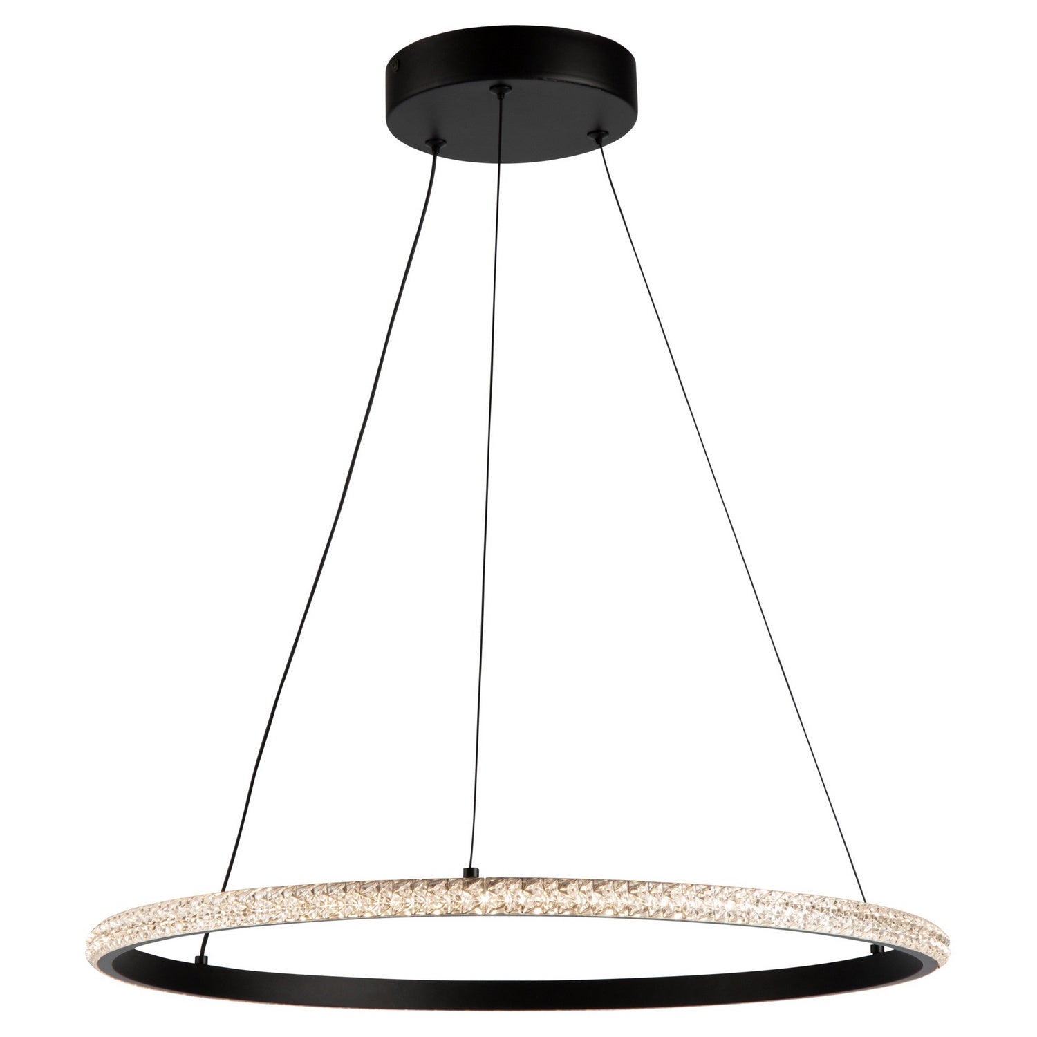 Artcraft - AC6711BK - LED Pendant - Nova - Black