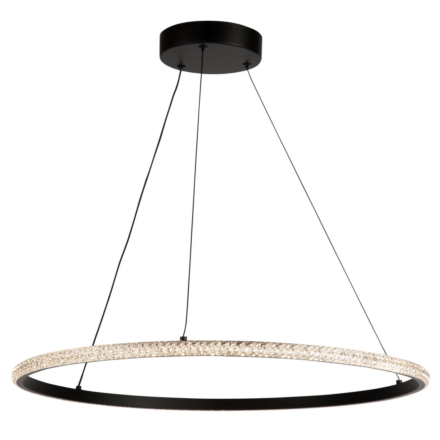 Artcraft - AC6712BK - LED Pendant - Nova - Black