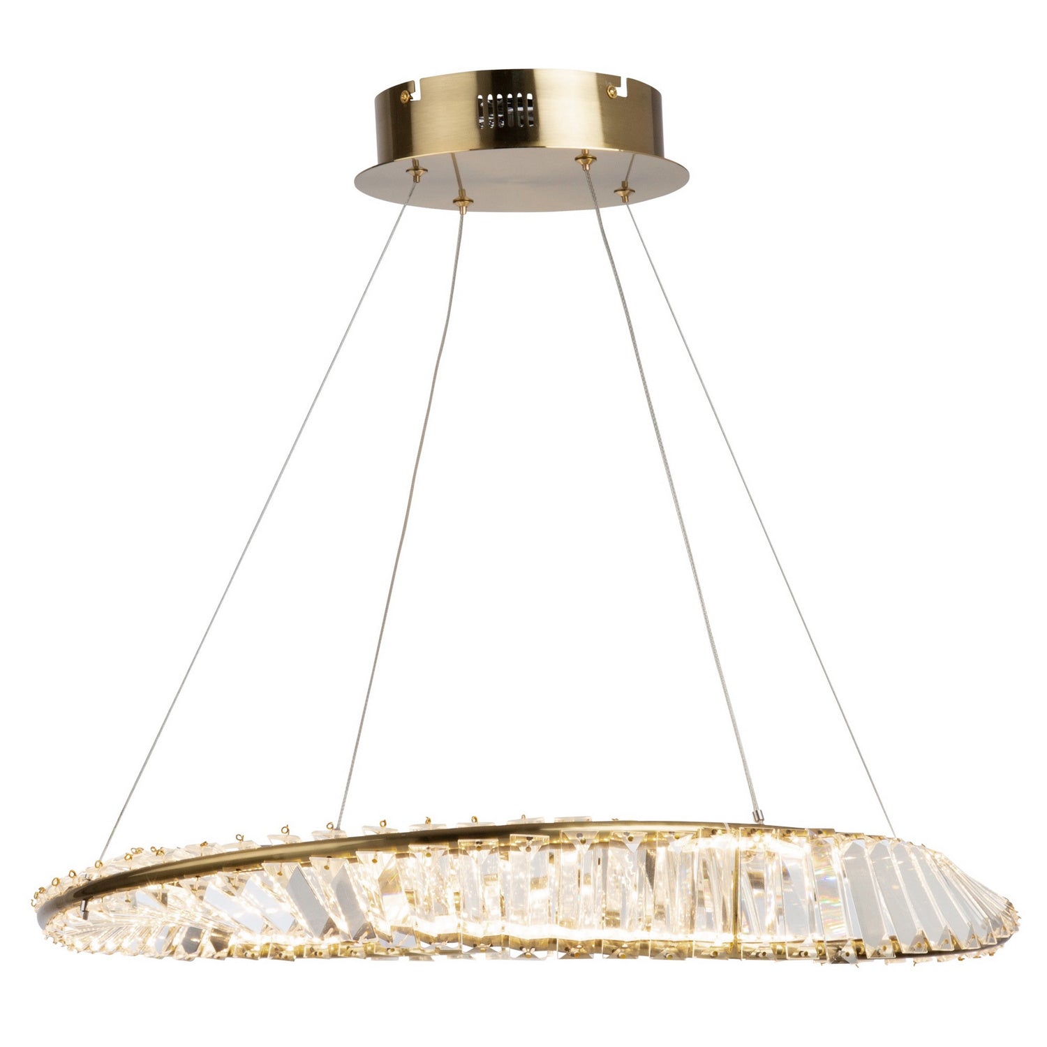 Artcraft - AC6720BB - LED Pendant - Stella - Brushed Brass