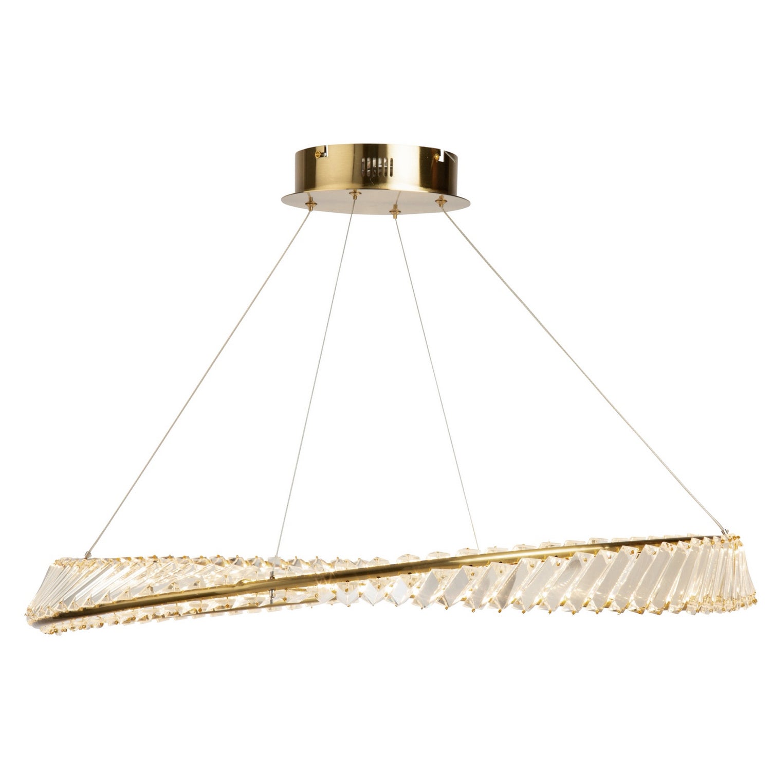 Artcraft - AC6721BB - LED Pendant - Stella - Brushed Brass